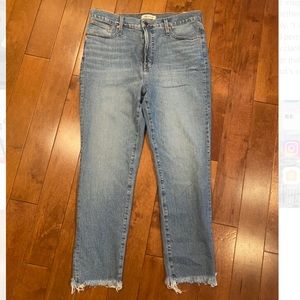NWT MADEWELL PERFECT VINTAGE JEANS SIZE 32